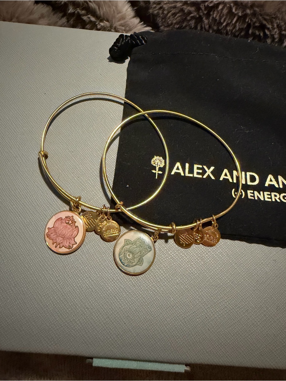 Alex and Ani Gold-Tone Bangle Bracelet Set